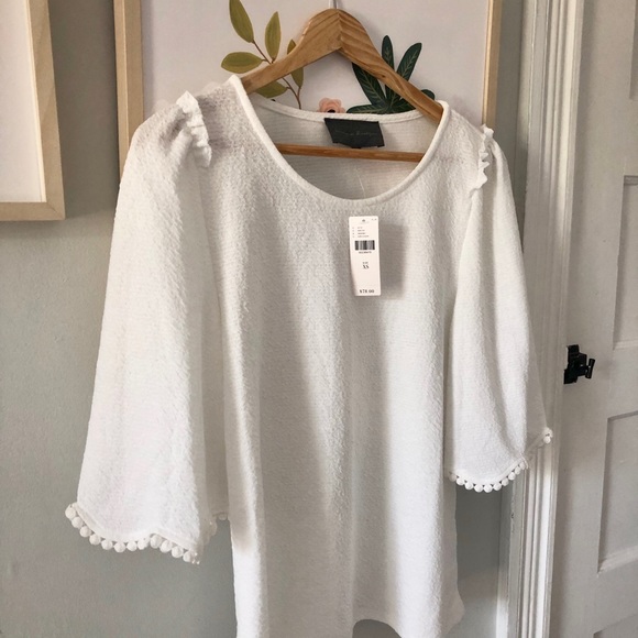Sunday in Brooklyn Tops - NWT Anthropologie XS IVORY Top